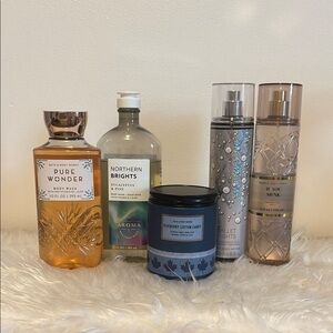Bath & Body Works Bundle 💙 - shower gel, candle & spray